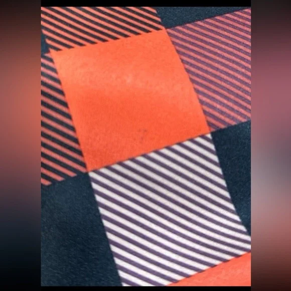 Vera Bradley Large Zip ELLA Tote BUFFALO PLAID - Picture 7 of 7